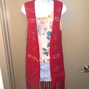 Bohemian sleeveless coverup